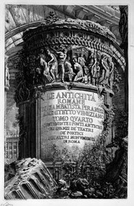 Title Page for Volume 4 by Giovanni Battista Piranesi